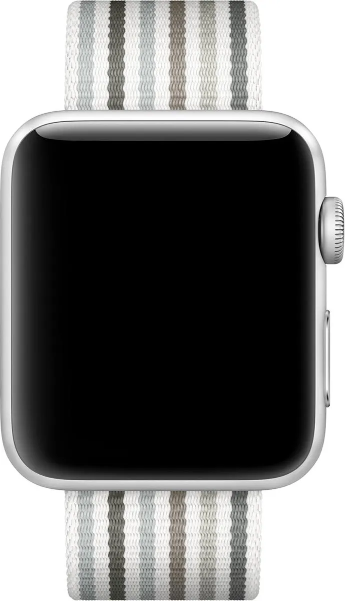 Apple Woven Nylon Band voor Apple Watch - Grijs