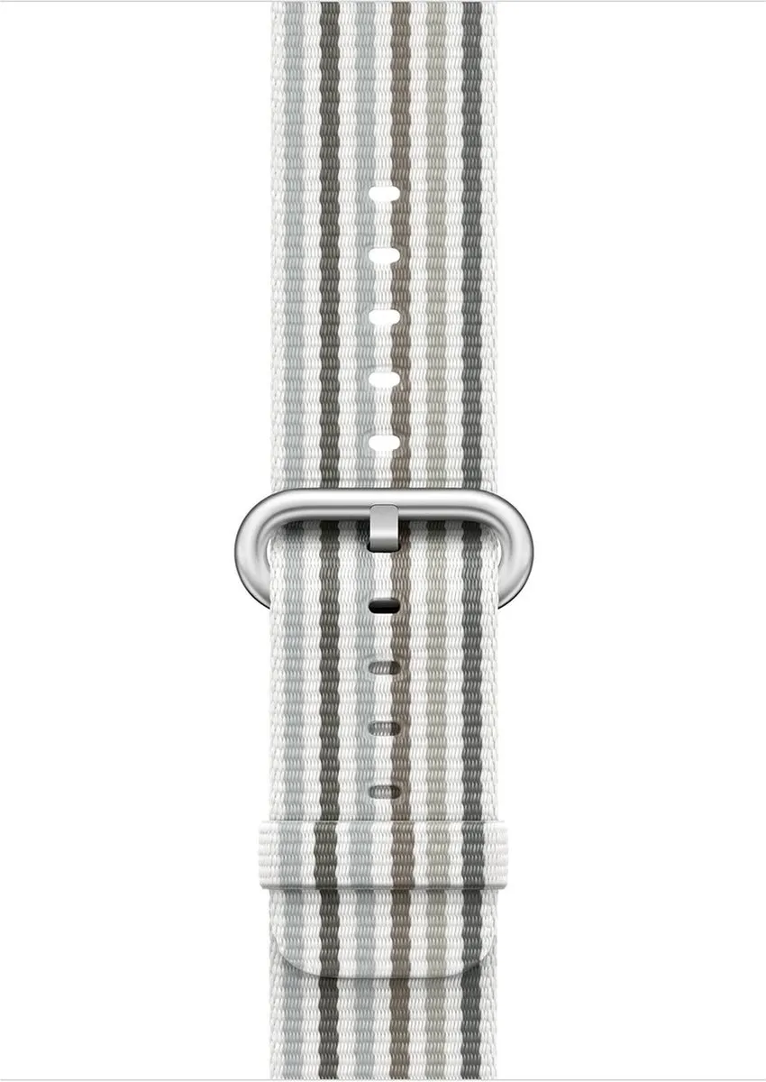 Apple Woven Nylon Band voor Apple Watch - Grijs