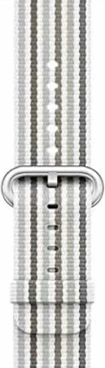 Apple Woven Nylon Band voor Apple Watch - Grijs