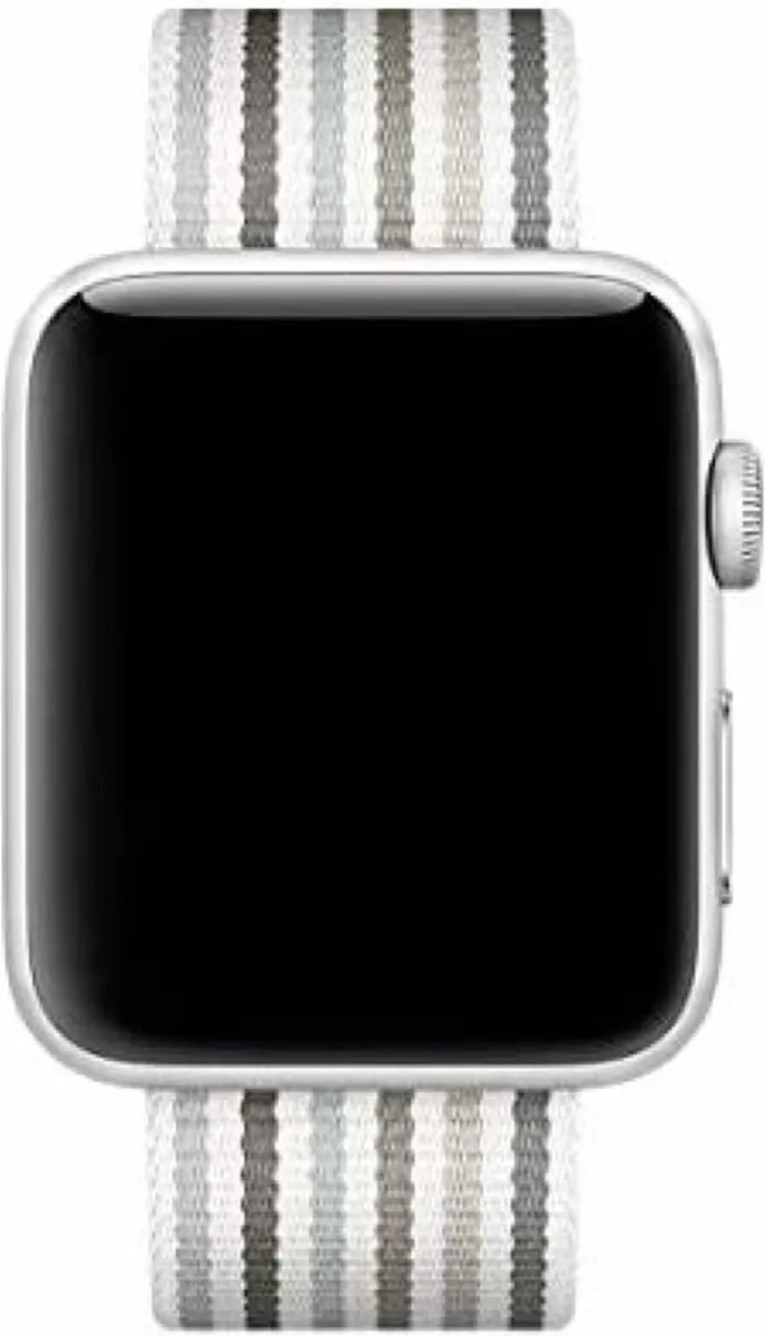 Apple Woven Nylon Band voor Apple Watch - Grijs