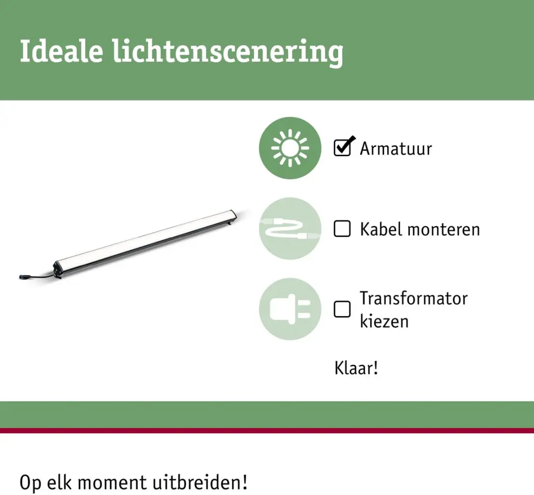 Paulmann Plug & Shine 93922 LED Lichtlijst - Antraciet - afbeelding 6 van 6