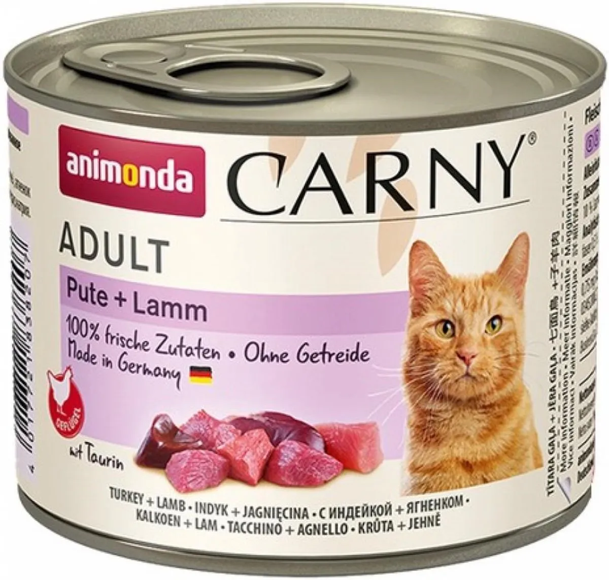 Animonda Cat Carny Adult Kalkoen & Lam Natvoer 200g