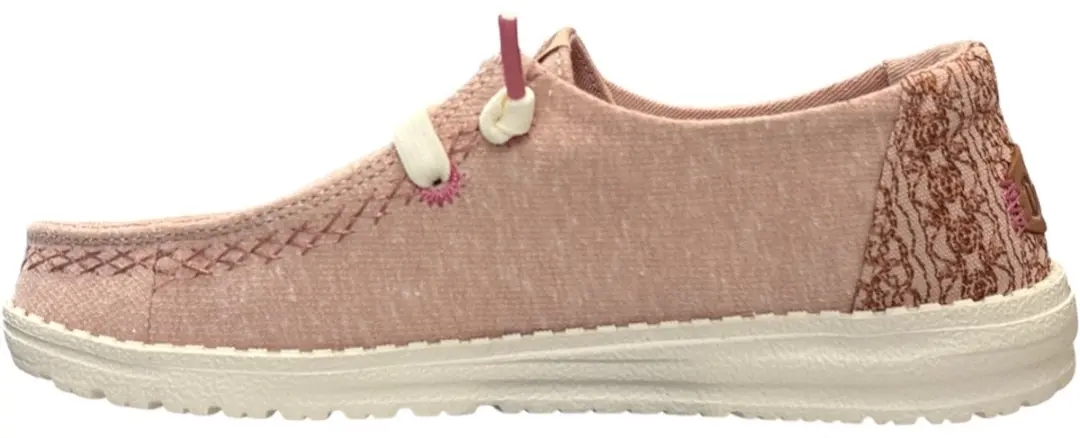 Hey Dude Wendy Break Surf Jersey Sneakers - Roze - afbeelding 3 van 4
