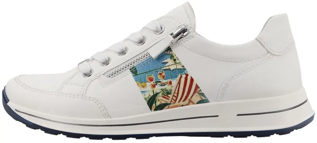 ara Dames Sportieve veterschoenen wit maat 7½