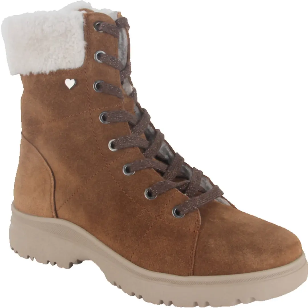 Hartjes 172.2801/30-53.00 dames veterboots sportief maat 38,5 (5,5) bruin