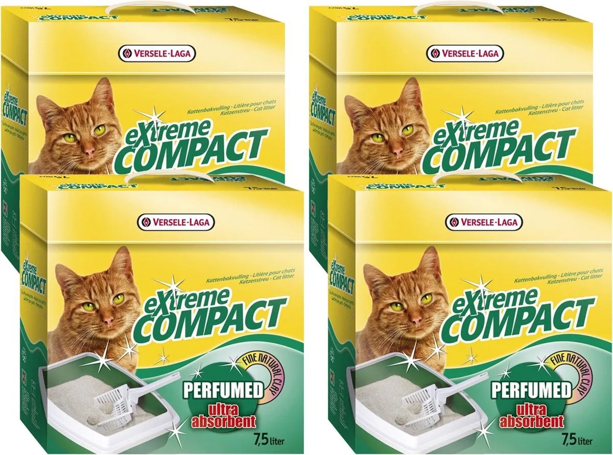 Versele-Laga Extreme Compact Geparfumeerd Kattenbakvulling 30L