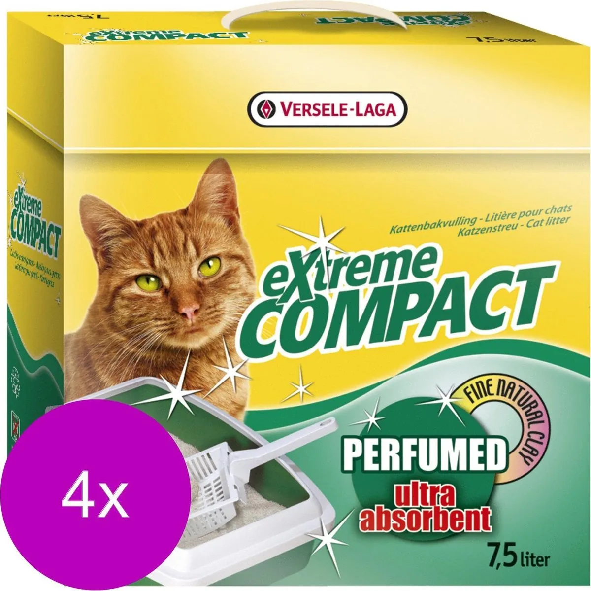 Versele-Laga Extreme Compact Geparfumeerd Kattenbakvulling 30L