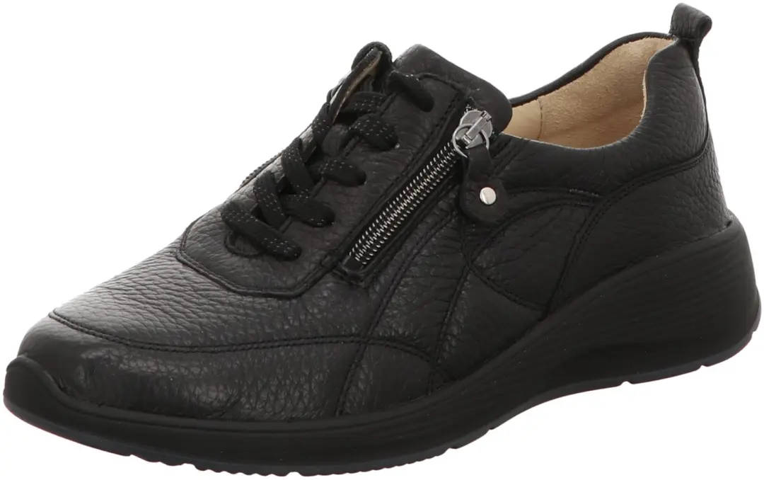 Waldläufer Dames Lage sneakers zwart maat 38