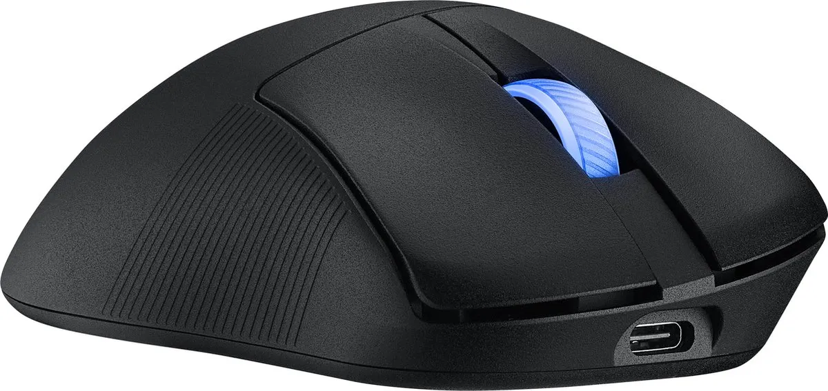 ASUS ROG Keris II Ace Muis - Draadloos 42.000dpi - Zwart - afbeelding 6 van 6