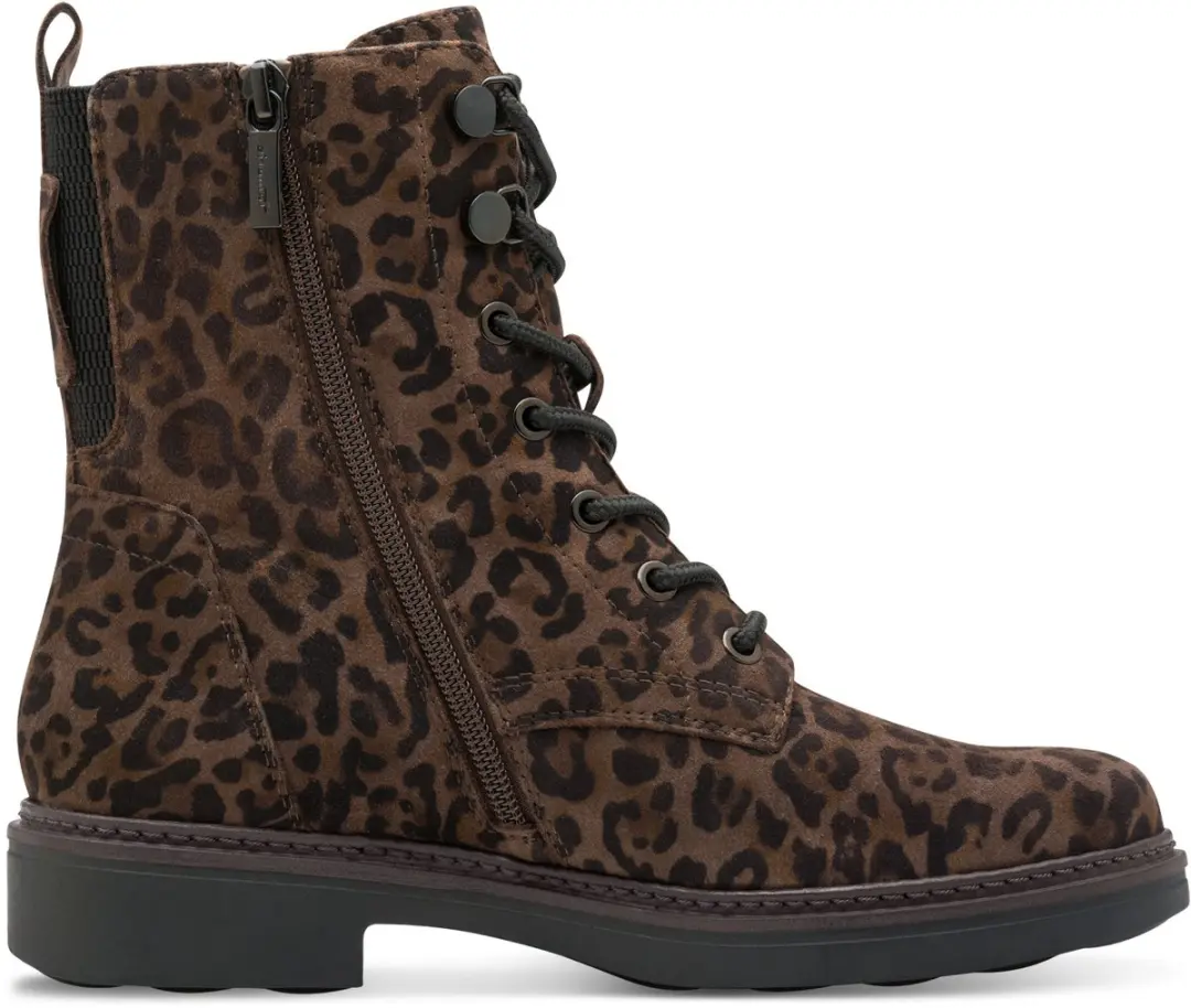 Tamaris Comfort Essentials Enkellaarzen Dames - Luipaard - afbeelding 3 van 6