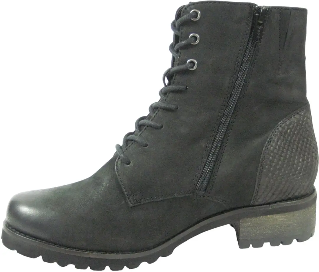Helioform Dames Veterschoenen - Extra Breed Wijdte K - Zwart - afbeelding 5 van 6