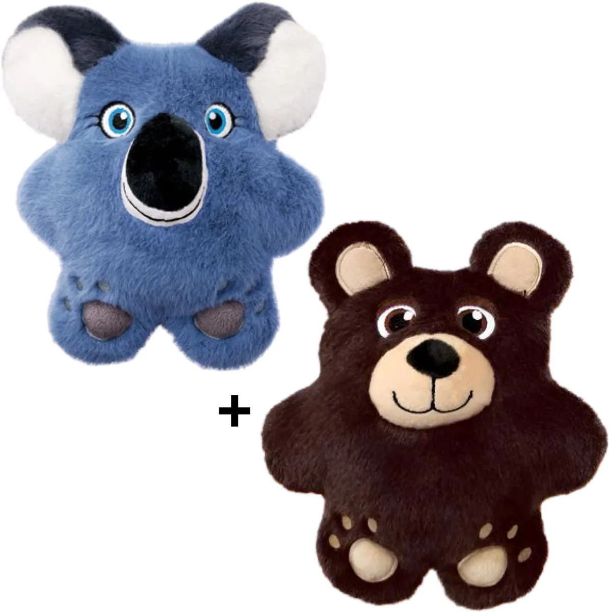 KONG Snuzzles Knuffels - Koala & Beer 22cm - Blauw
