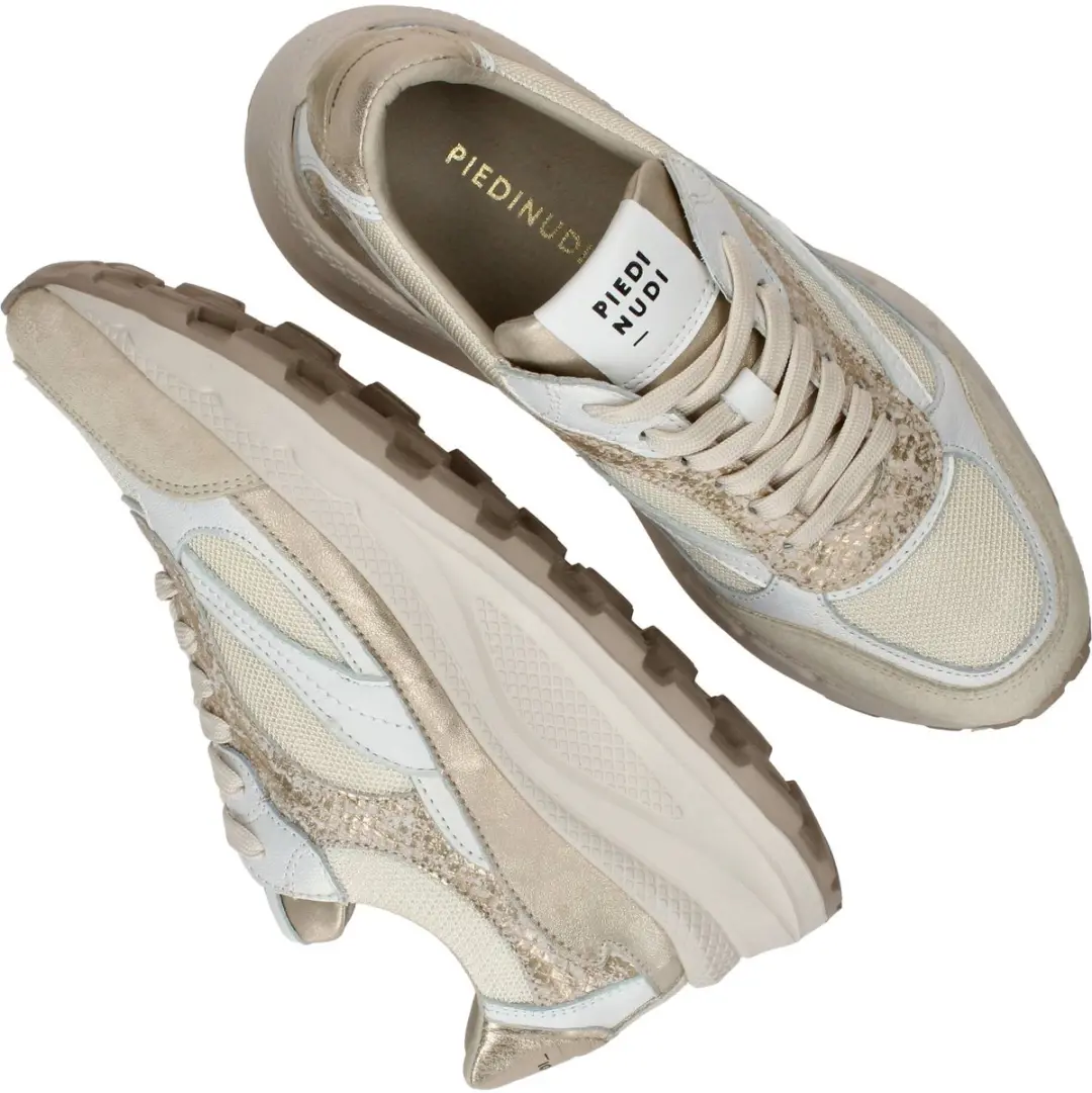 Piedi Nudi 01.06 West Sneakers Dames - Beige - 38 - afbeelding 3 van 6