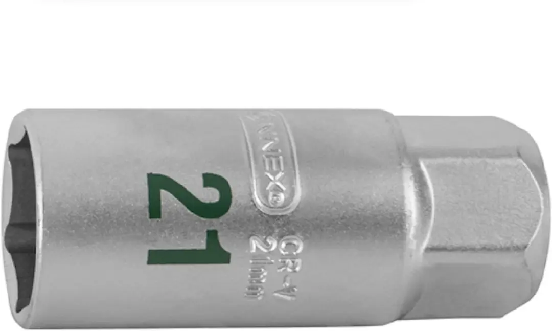 Connex Bougiedopsleutel 1/2" 21mm zeskant