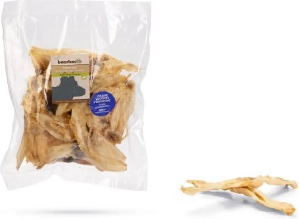 Beeztees Konijnenoren Hondensnack - 25 Stuks