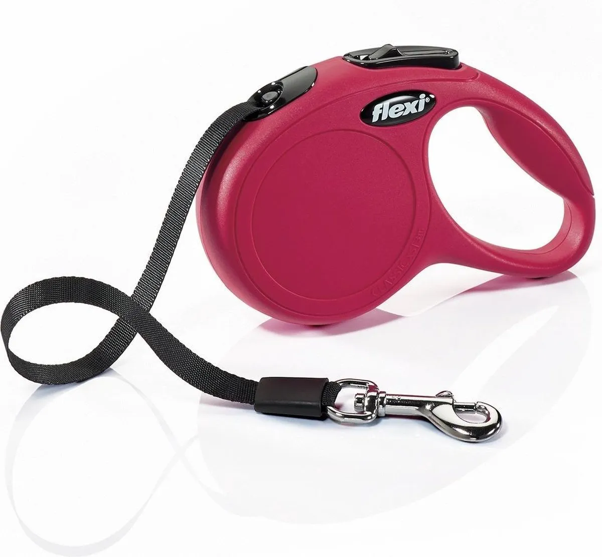 Flexi New Classic Tape Hondenriem - Rood - 3m