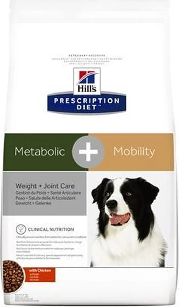 Hill's Prescription Diet Canine Metabolic & Mobility Kip 4kg