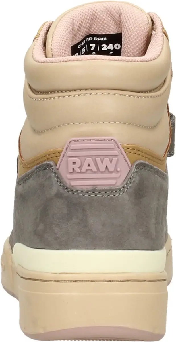 G-STAR Attacc Mid Dames Sneakers - Zand - 39 - afbeelding 5 van 6