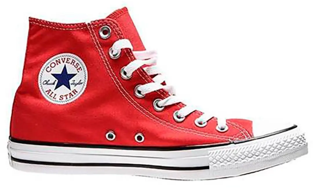 Converse Chuck Taylor All Star Hi Sneakers - Rood - afbeelding 2 van 6
