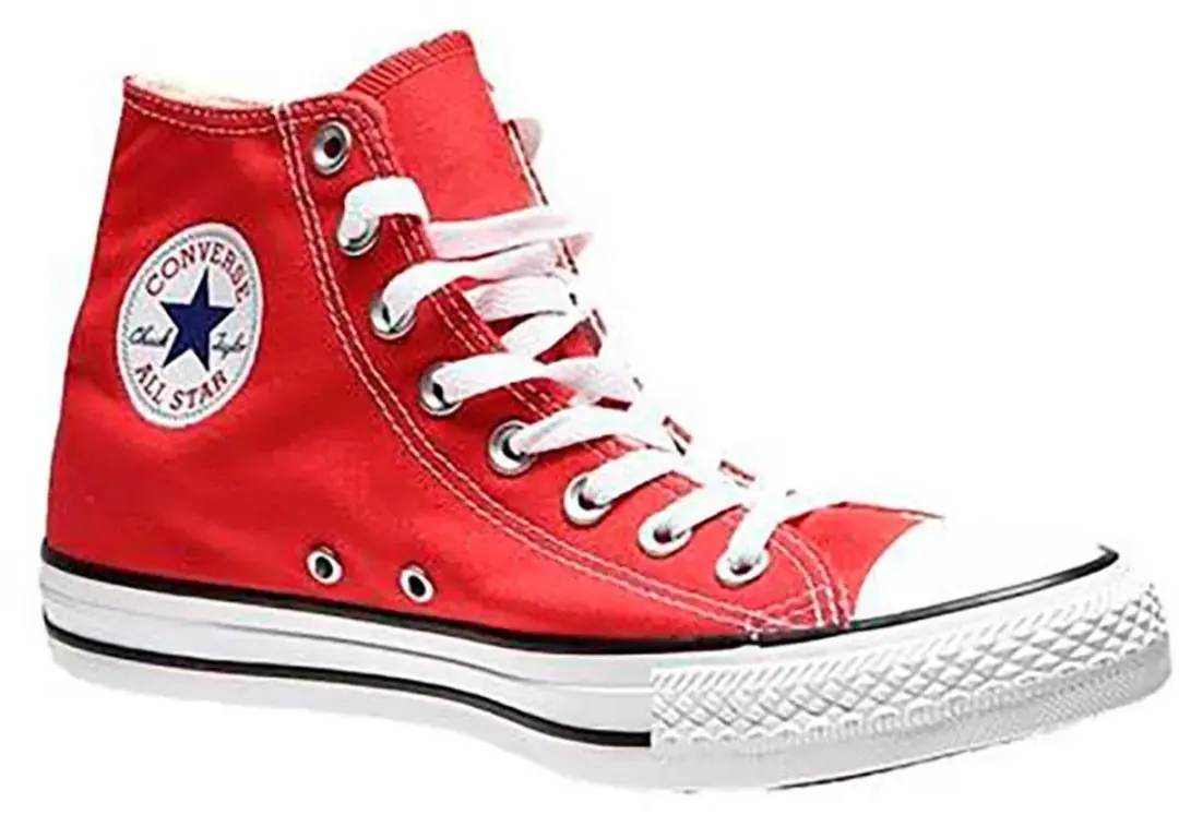 Converse Chuck Taylor All Star Hi Sneakers - Rood - afbeelding 4 van 6