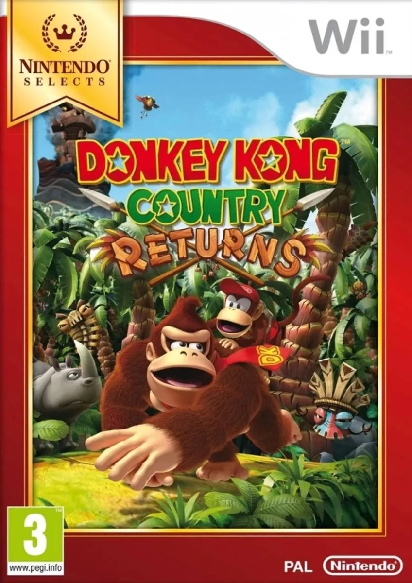 Nintendo Donkey Kong Country Returns Wii