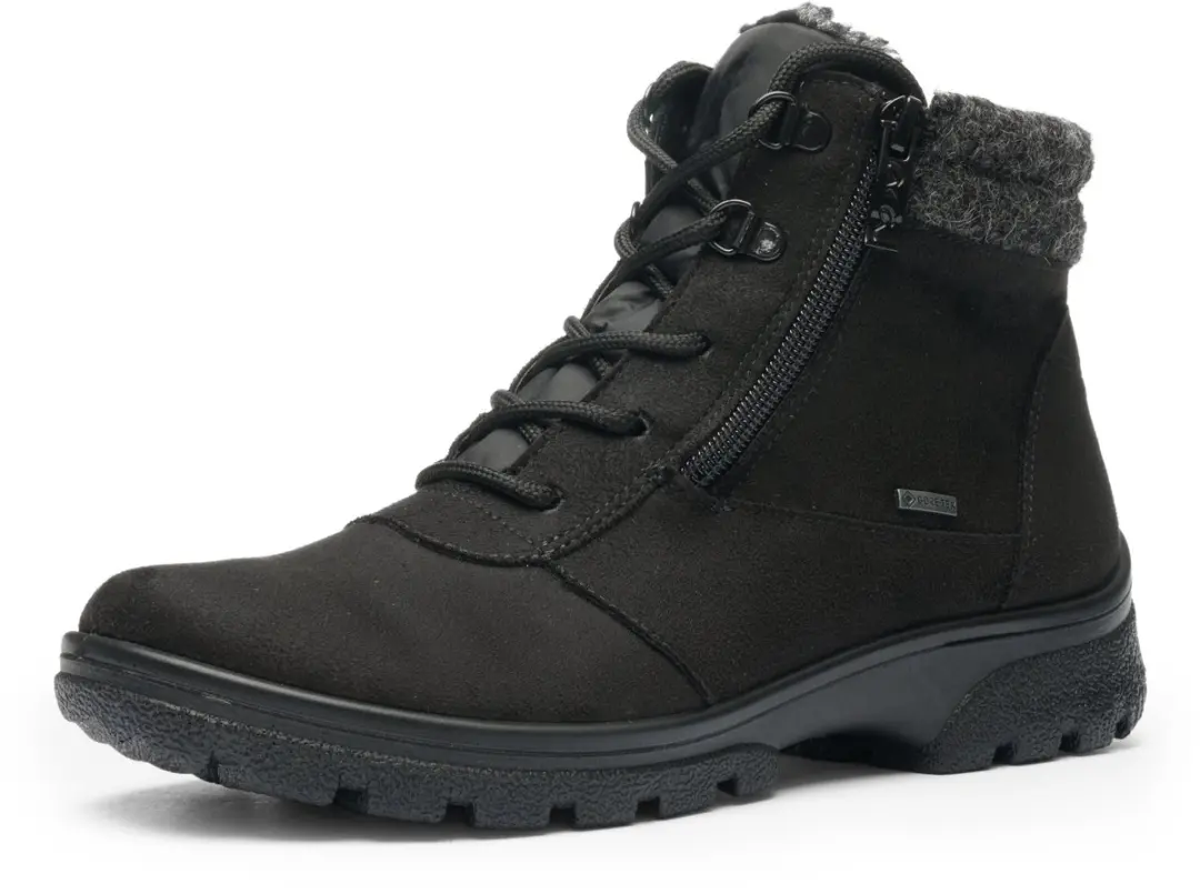 ara Dames Veterlaarzen zwart maat 37,5