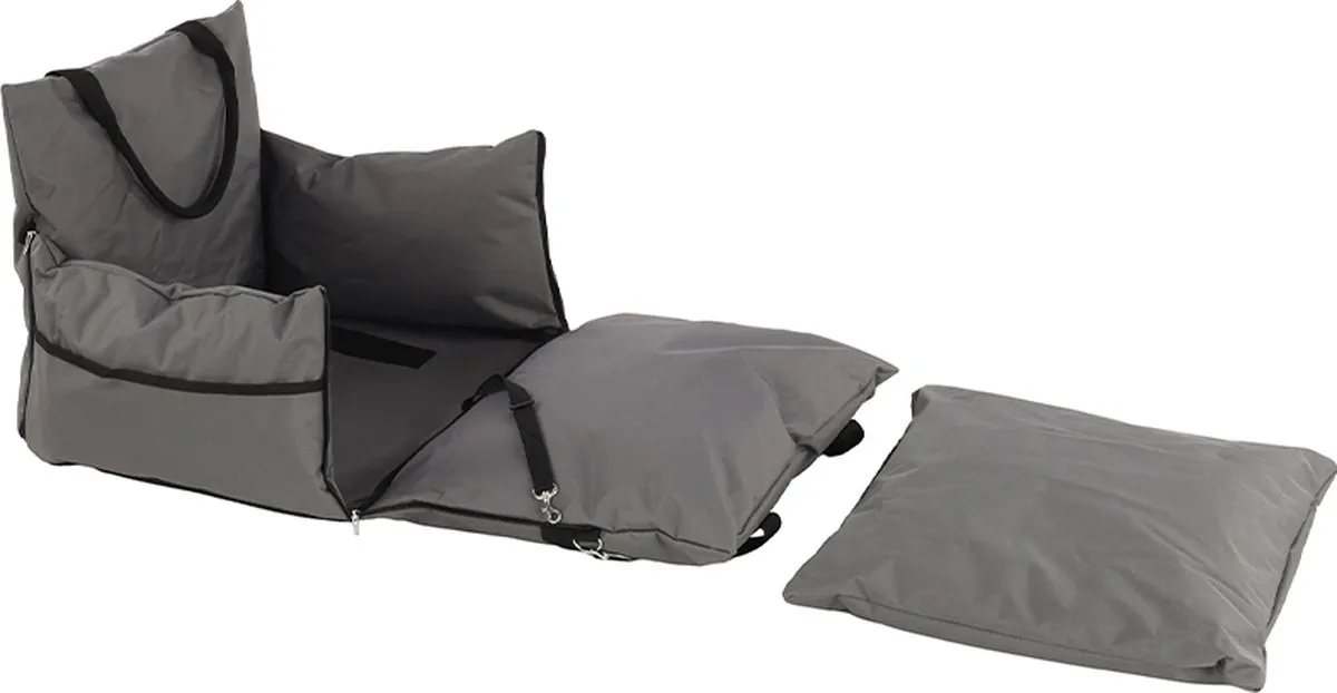 Flamingo Autostoel Bobba - 56x56x42cm - Grijs