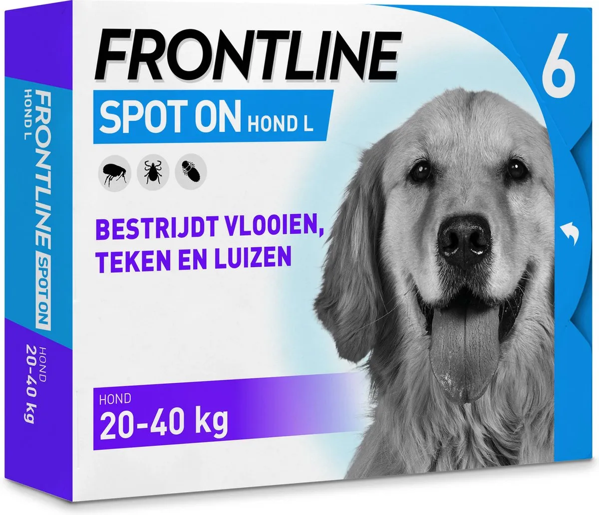Frontline Spot On 3 Large Hond