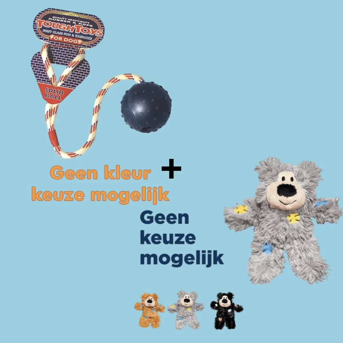 KONG Wild Knots Bear Honden Speeltje