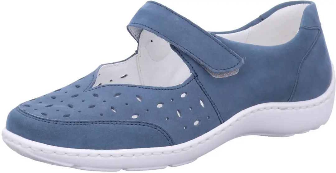 Waldläufer Dames Instappers blauw maat 36