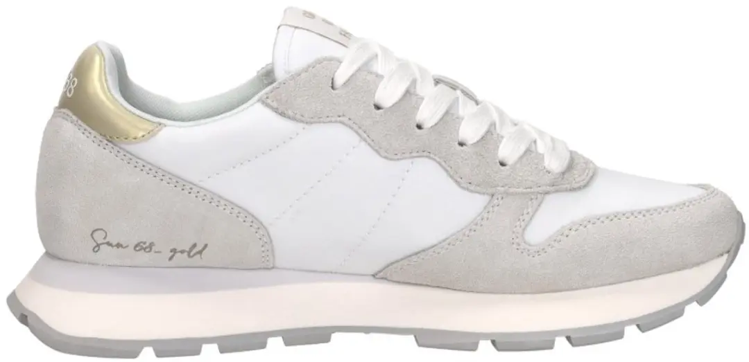 Sun68 Ally Gold Silver Sneakers Dames
