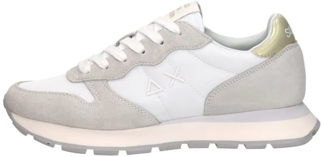 Sun68 Ally Gold Silver Sneakers Dames - Wit - Maat 36 - afbeelding 2 van 6