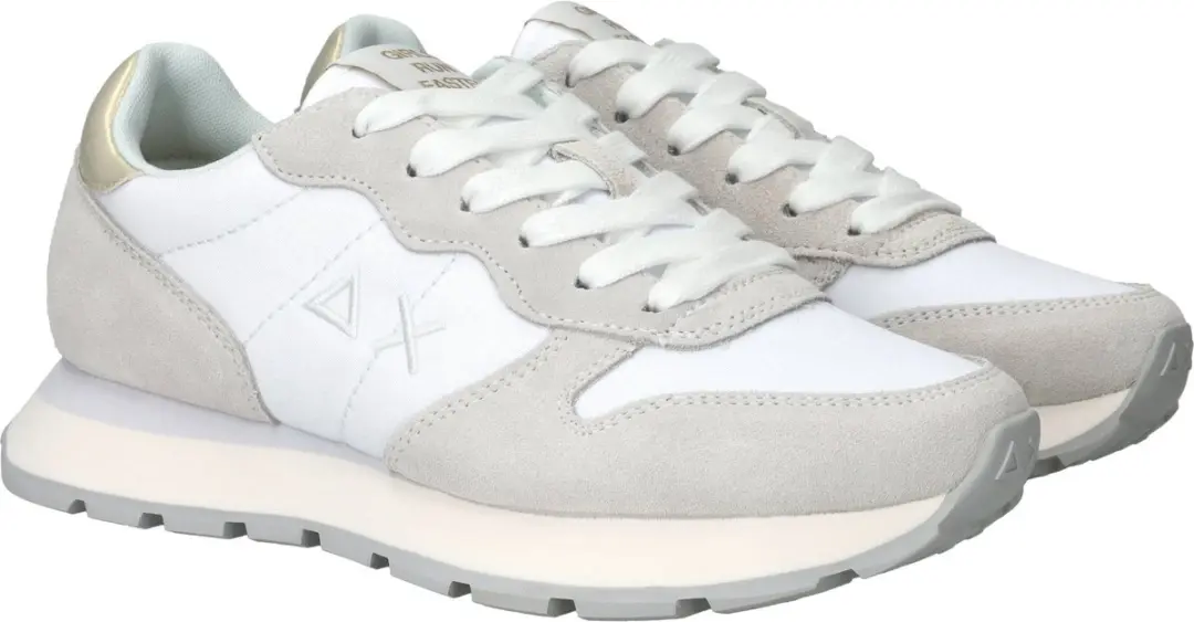 Sun68 Ally Gold Silver Sneakers Dames - Wit - Maat 36 - afbeelding 4 van 6
