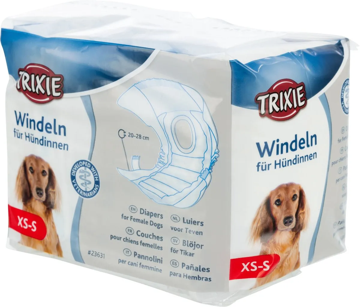 Trixie Hondenluier Teef XS/S - 12 Stuks