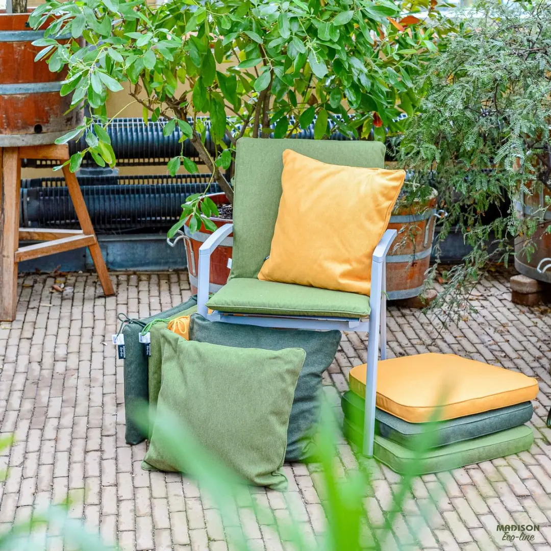 Madison Bankkussen Green Eco 110x48cm - Groen - afbeelding 3 van 5