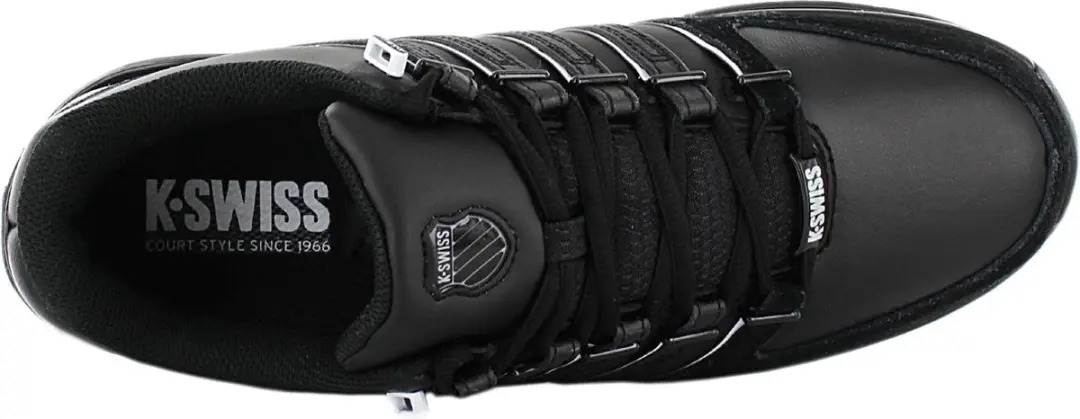 K-Swiss Rinzler Leather Heren Sneakers - Zwart - afbeelding 4 van 5