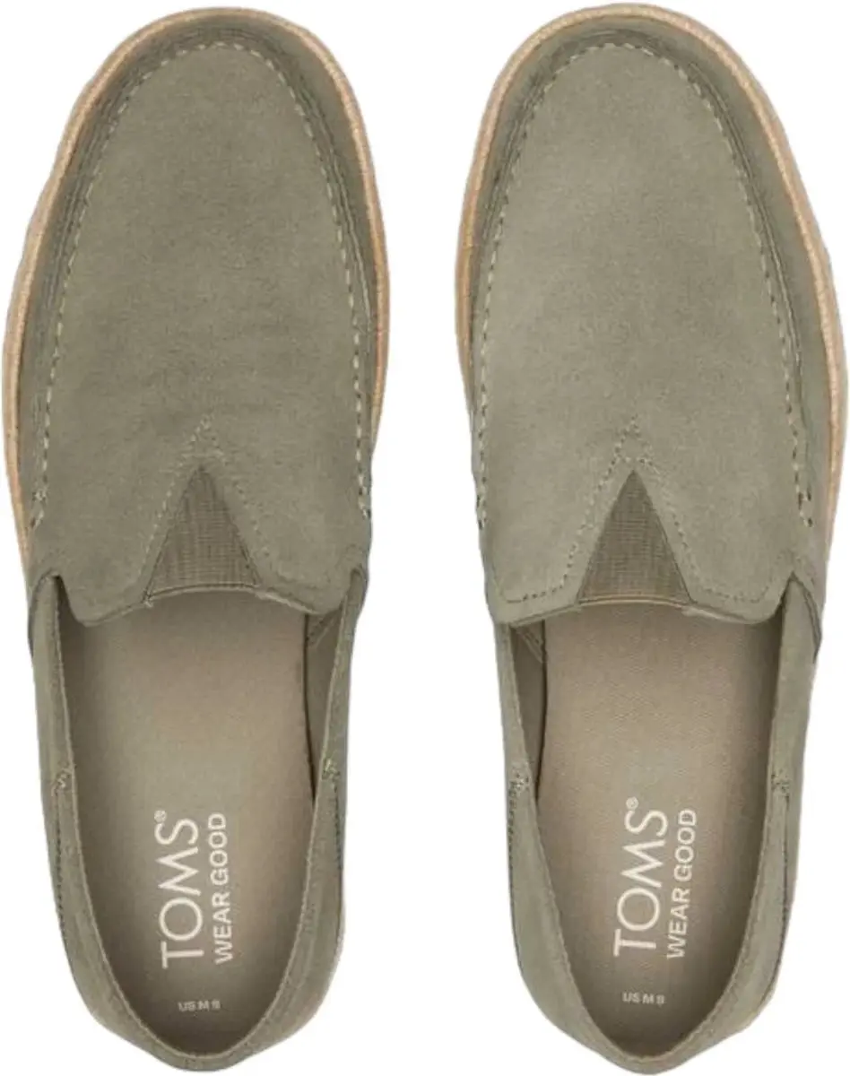Toms Alonso Loafer Rope Loafers - Instappers - Heren - Groen - Maat 44,5 - afbeelding 2 van 6