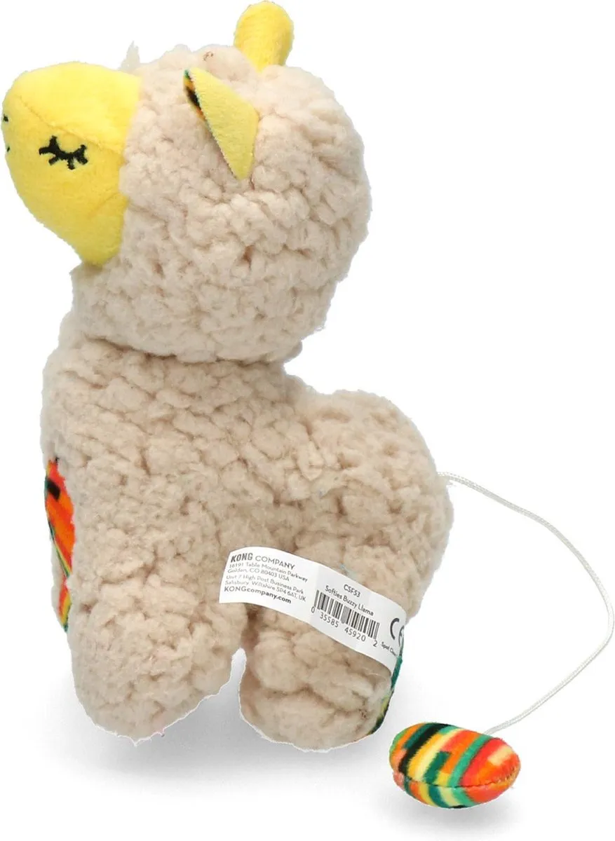 KONG Kattenknuffel Lama - Multicolor - afbeelding 6 van 6