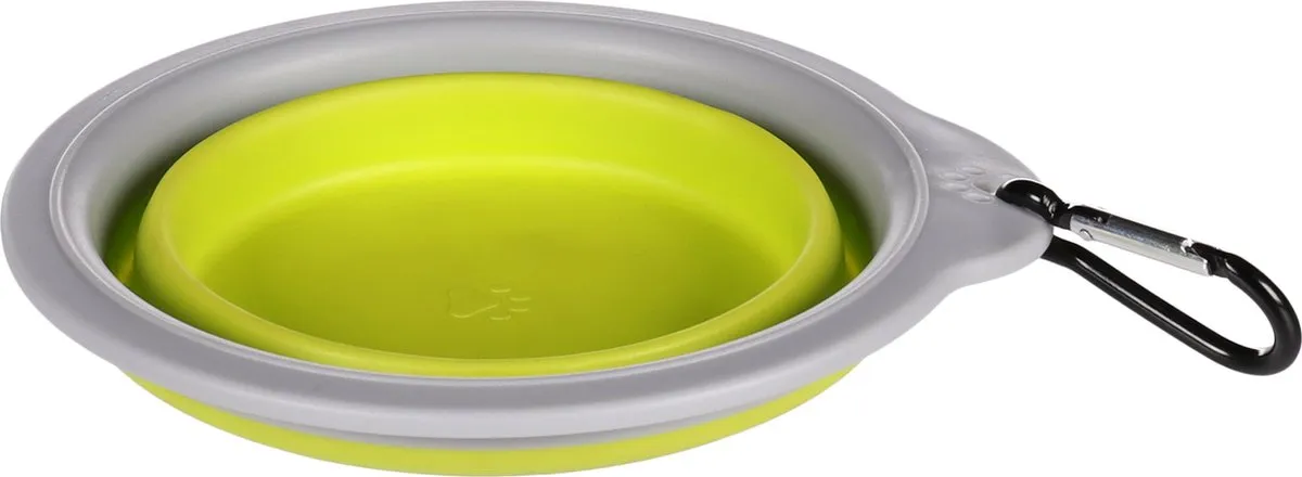 Flamingo Bubo Eet- en Drinkpot Honden 375ml - Groen
