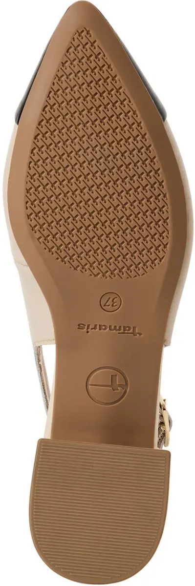Tamaris Dames Slingbacks - Beige - afbeelding 4 van 6