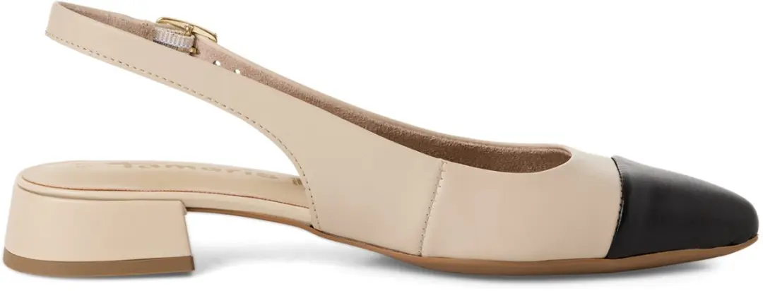 Tamaris Dames Slingbacks - Beige - afbeelding 2 van 6