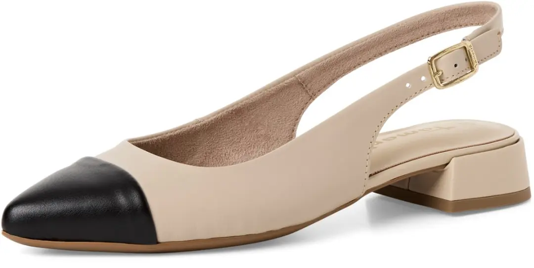 Tamaris Dames Slingbacks - Beige - afbeelding 5 van 6