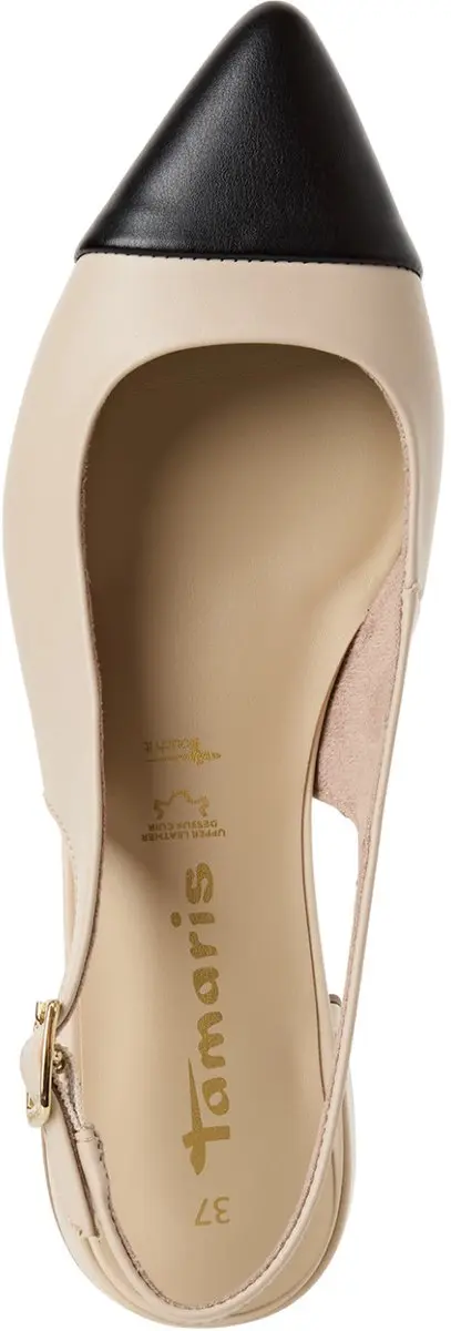 Tamaris Dames Slingbacks - Beige - afbeelding 3 van 6