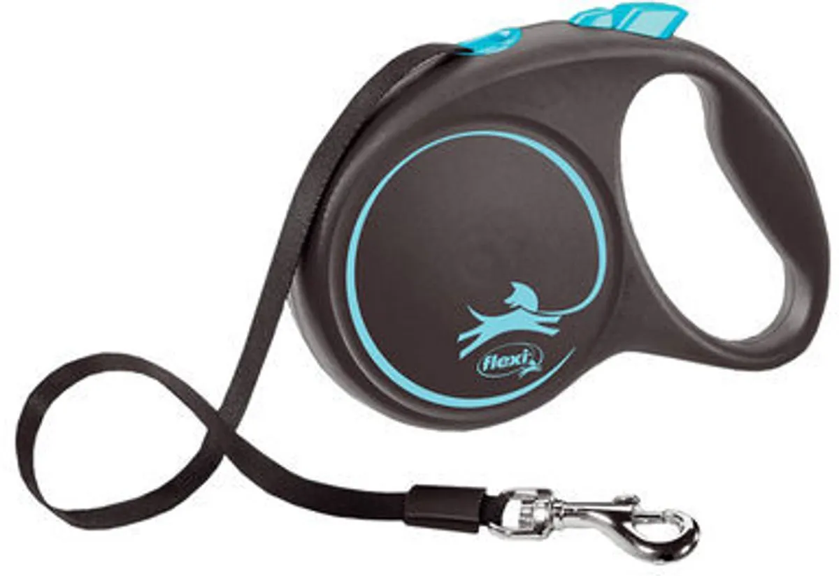 Flexi Black Design Rollijn Hondenriem M - 5m
