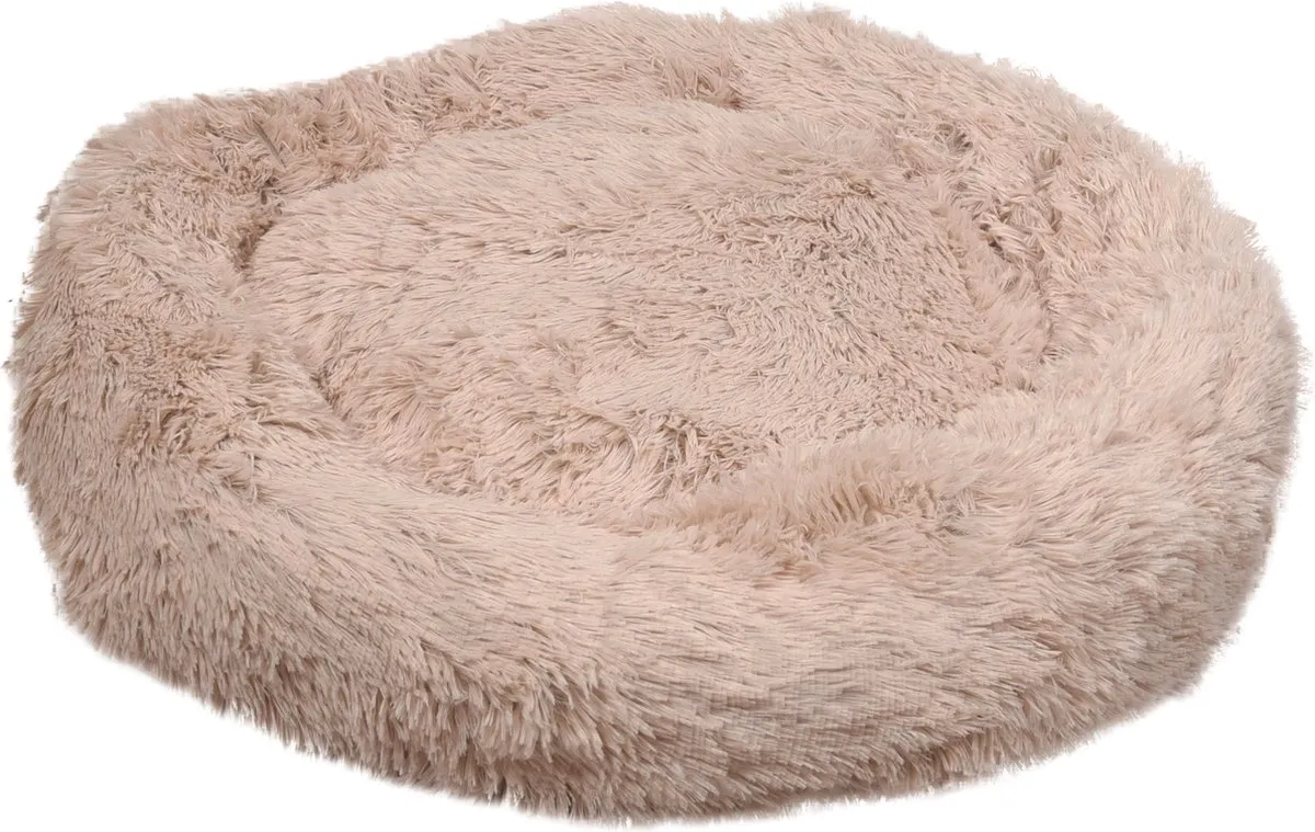 Flamingo Donut Hondenmand Beige
