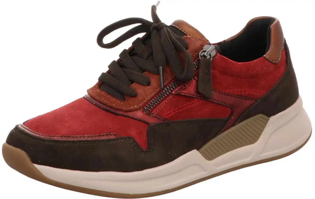 Gabor Dames Comfort veterschoenen bordeaux maat 38
