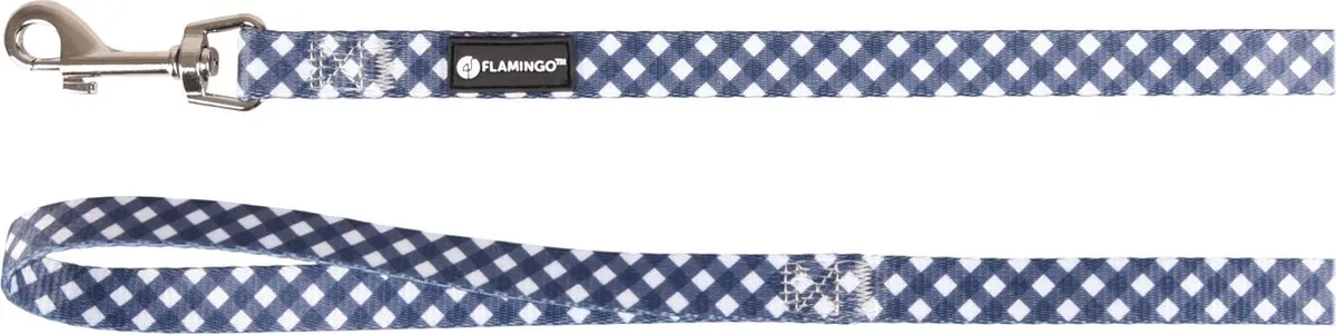 Flamingo Salome Looplijn Grijs/wit 120cm