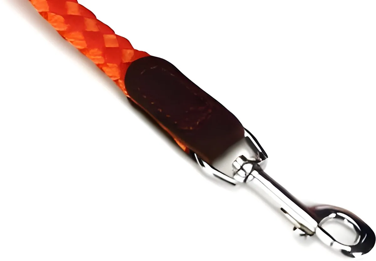 Beeztees Korda Hondenriem - 130cm - Rood/Oranje