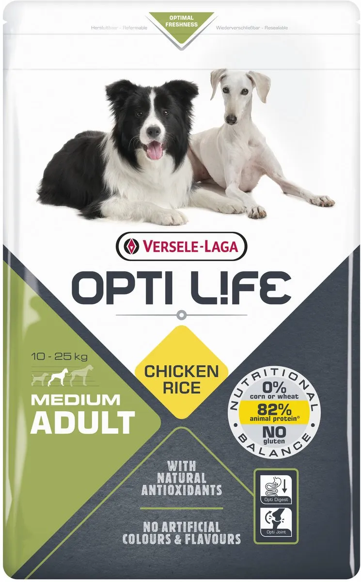 Versele-Laga Opti Life Adult Medium Hondenvoer 2,5 kg
