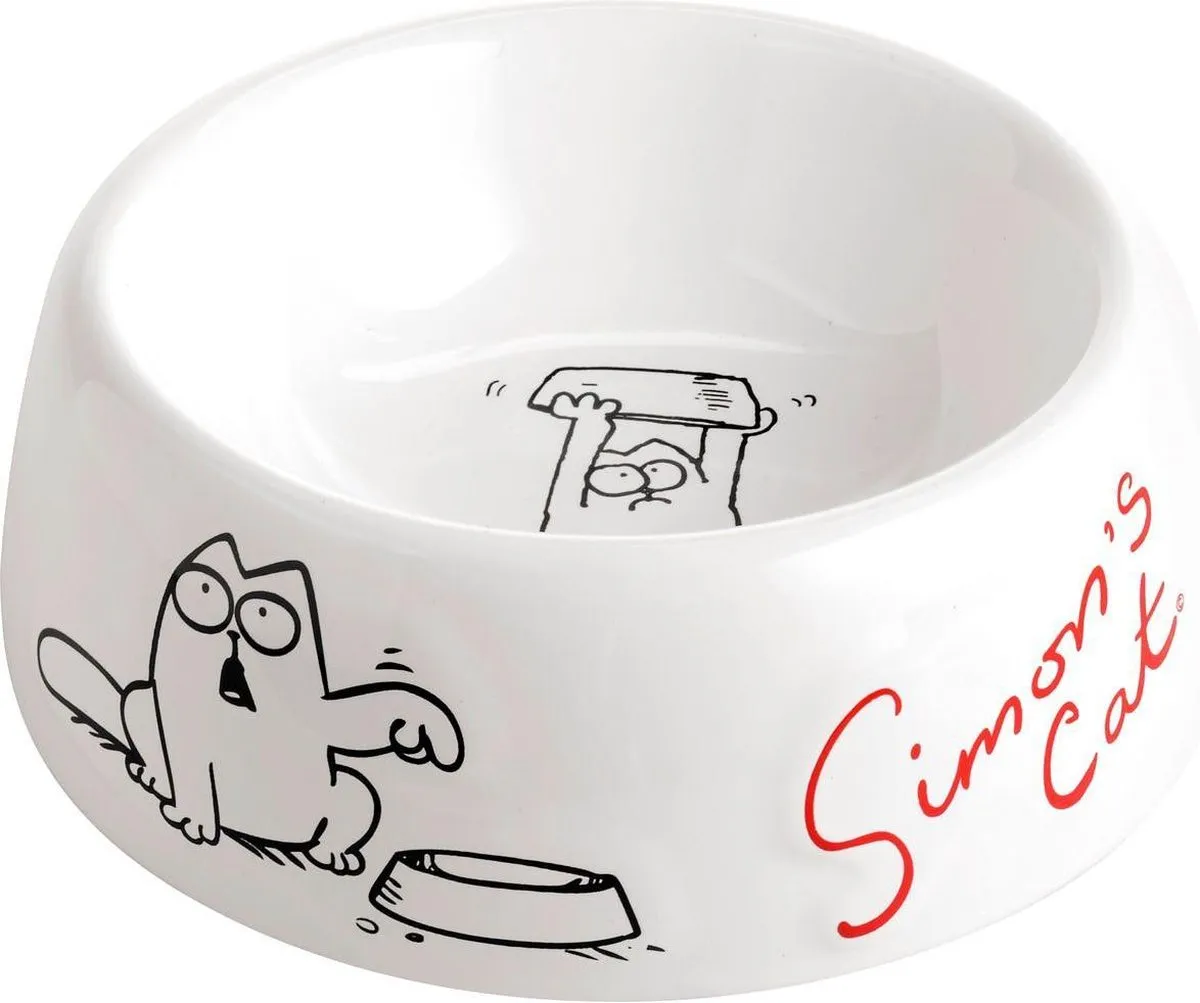 Flamingo Simons Cat Kattenvoerbak 14.5cm